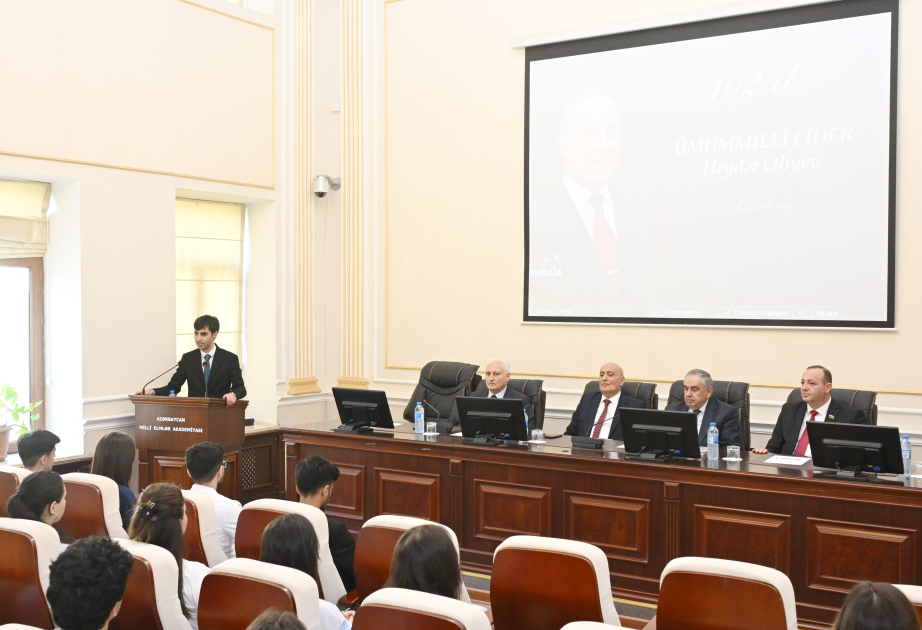 “Biz Heydər Əliyev məktəbini öyrənirik” adlı maarifləndirici tədbir keçirilib