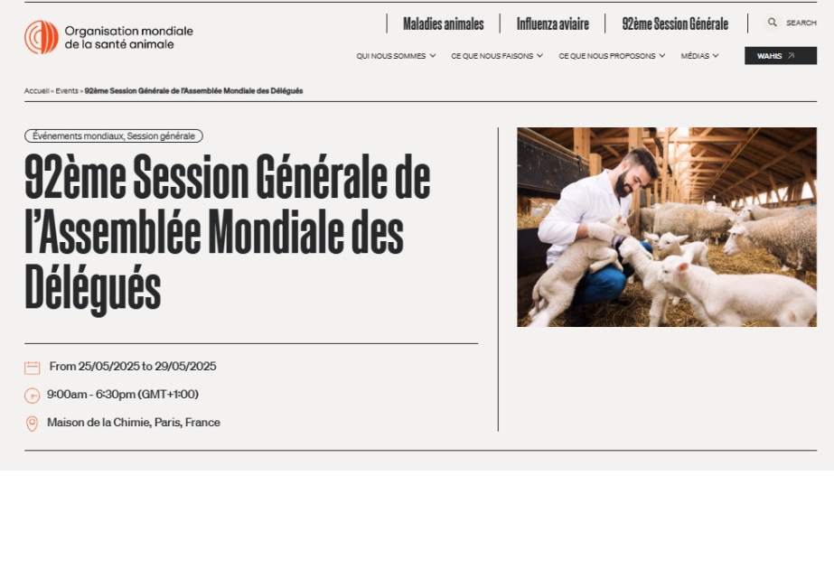 L’Azerbaïdjan sera représenté à la 92ème session générale de l’Assemblée mondiale des délégués de l’OMSA