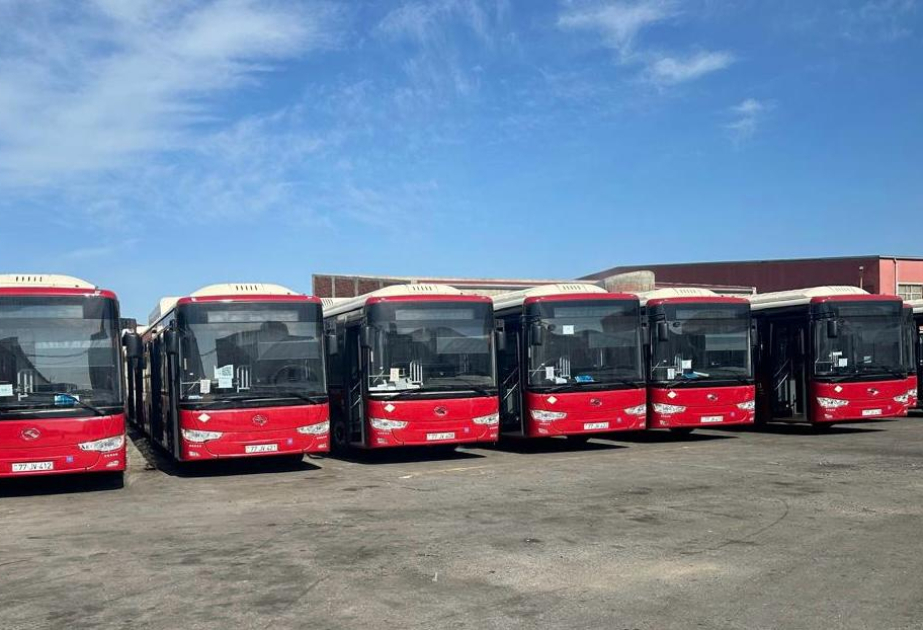 Bakıda daha bir marşrutun avtobusları yenilənir