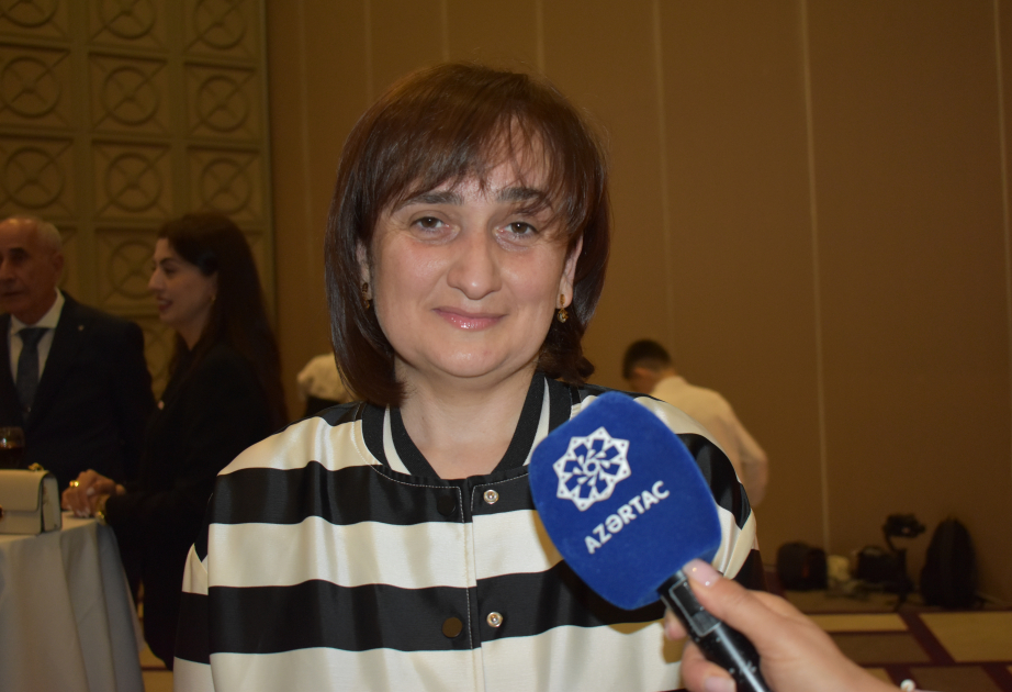 Maia Xaçişvili: Azərbaycan öz inkişafına, qazandığı nailiyyətlərə görə liderdir