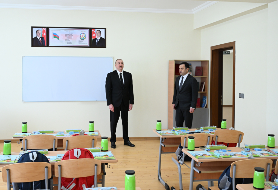 Ismayilli: Präsident Ilham Aliyev weiht Lyzeum „Talistan“ ein AKTUALISIERT VIDEO