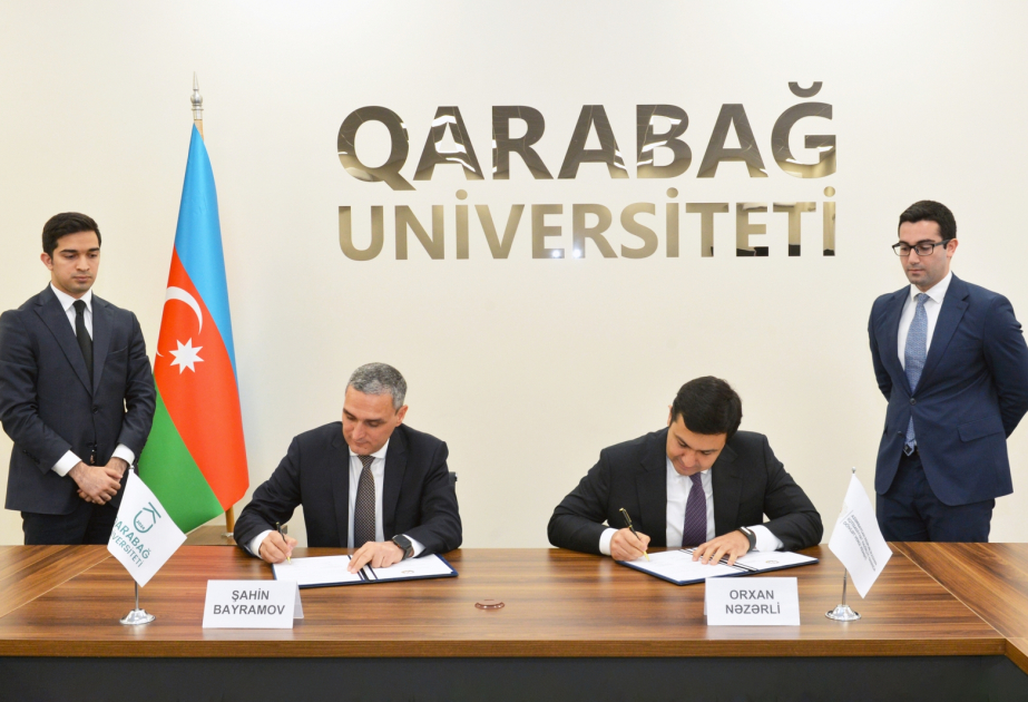 Dövlət Vergi Xidməti və Qarabağ Universiteti arasında əməkdaşlıq memorandumu imzalanıb
