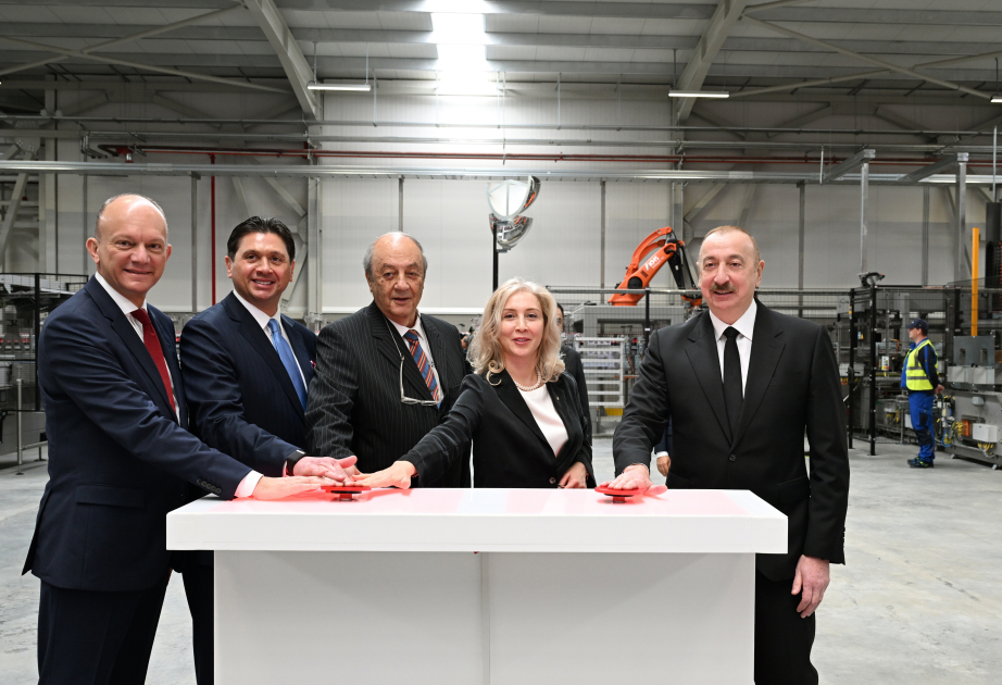 In Ismayilli neuer Produktionsstandort von „Azerbaijan Coca-Cola Bottlers“ GmbH eröffnet AKTUALISIERT VIDEO
