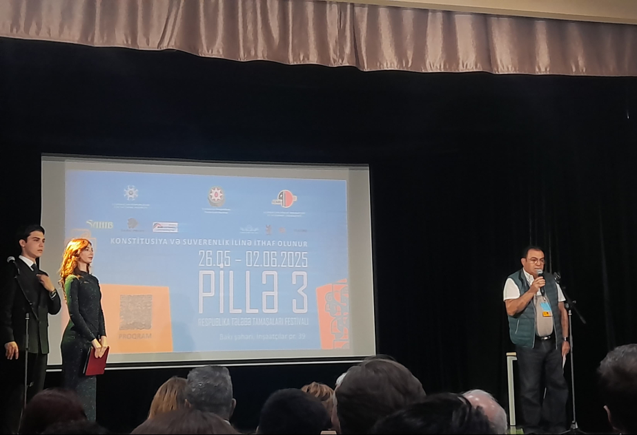 “Pillə-3” Tələbə Tamaşaları Festivalının açılışı olub