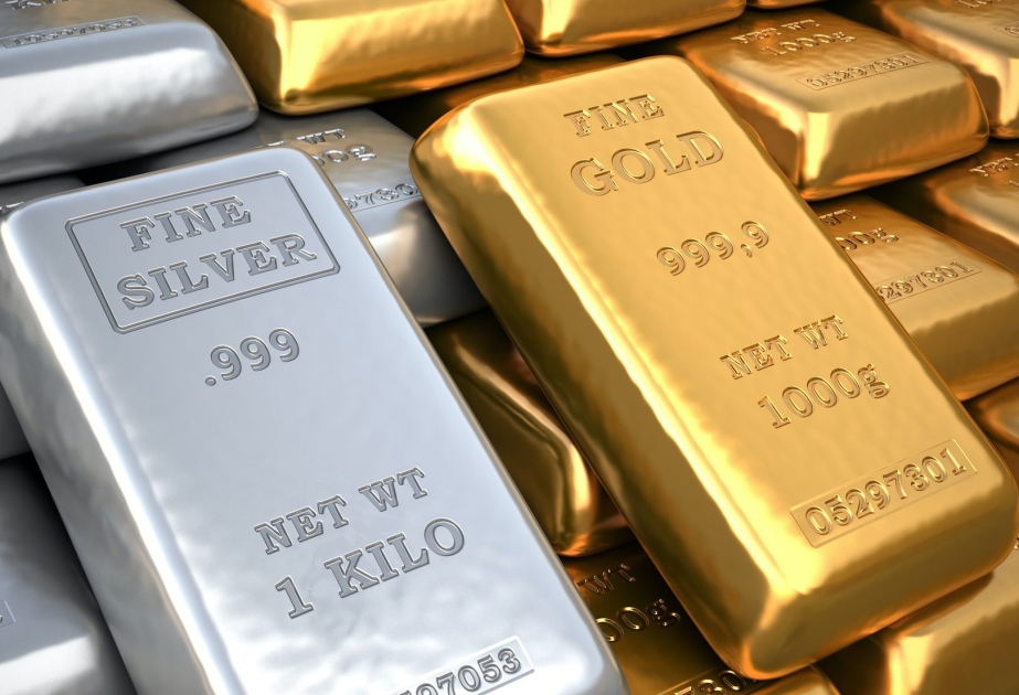 Le prix de l'or en diminution