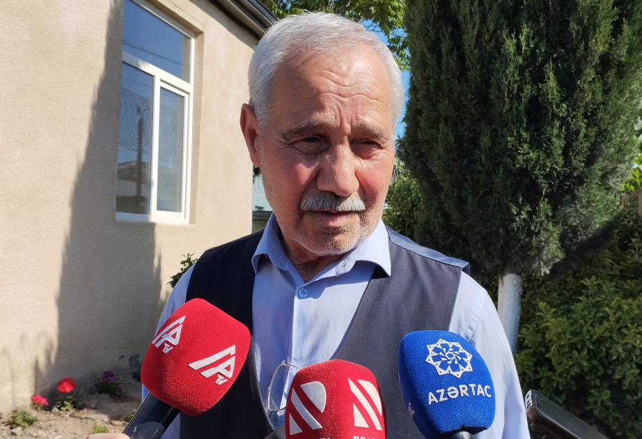 Əfv olunan şəxsin atası: Bu sevinci bizə bəxş etdiyi üçün Prezident İlham Əliyevə minnətdarıq