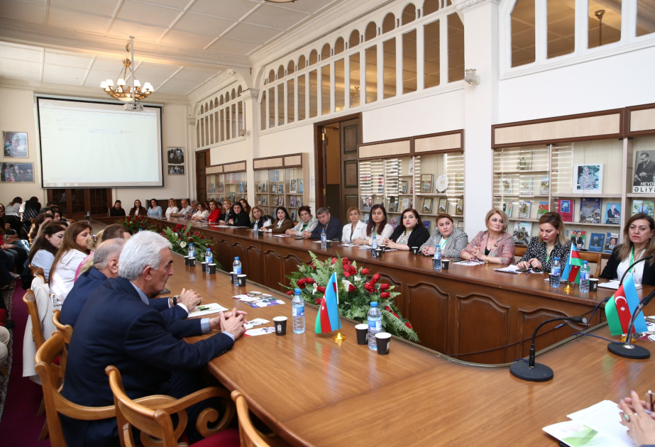 “Azərbaycan dilçiliyi XXI yüzillikdə: reallıqlar, perspektivlər” mövzusunda elmi-praktik konfrans keçirilib