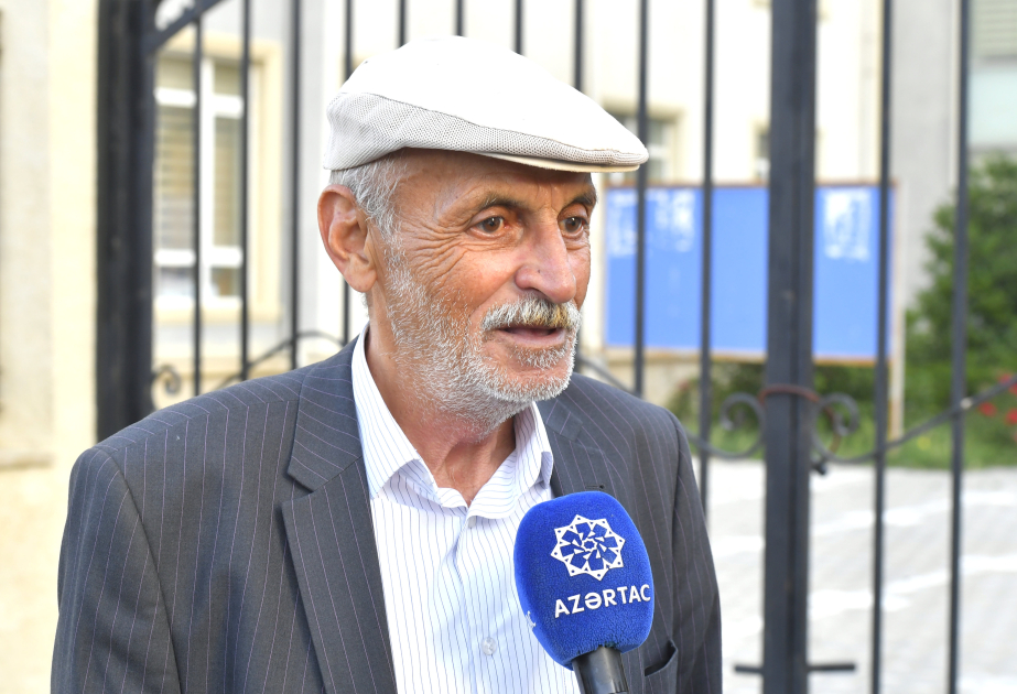 Keçmiş məcburi köçkün: Biz hamımız bu xoş günün gələcəyinə ümid edirdik VİDEO