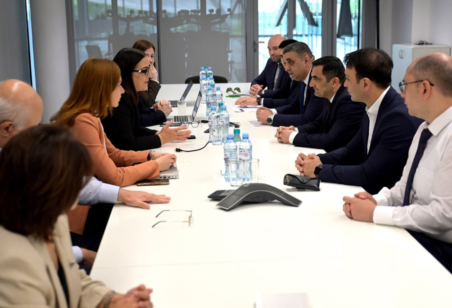 AMB Gürcüstan Milli Bankı ilə pul siyasətinin həyata keçirilməsini müzakirə edib