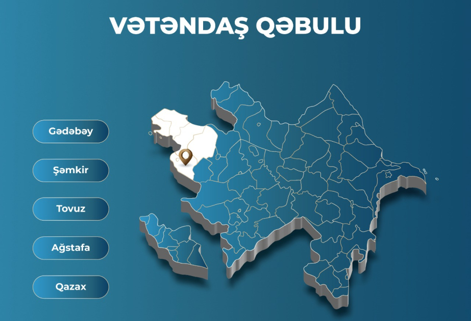 Ədliyyə naziri Gədəbəy rayonunda vətəndaş qəbulu keçirəcək