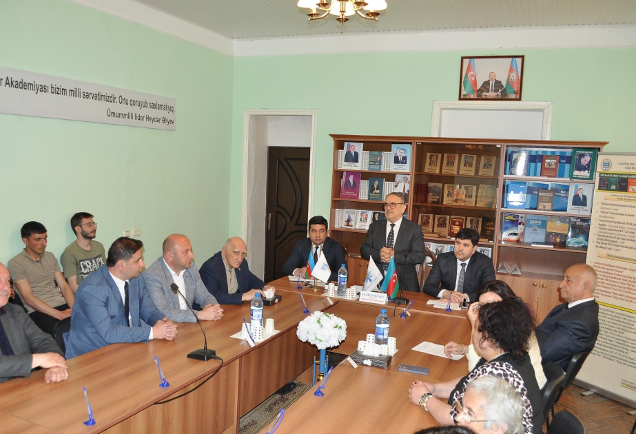 Şəki Regional Elmi Mərkəzində Müstəqillik Gününə həsr olunan tədbir keçirilib