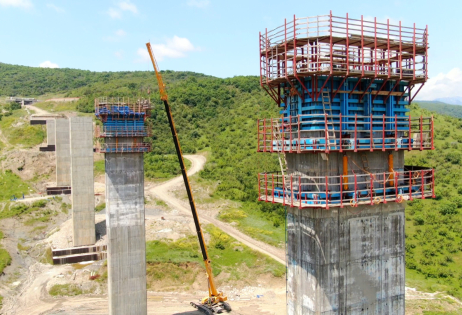 70 % des travaux sur le tronçon Moughanly-Ismayilli-Guébélé ont été achevés