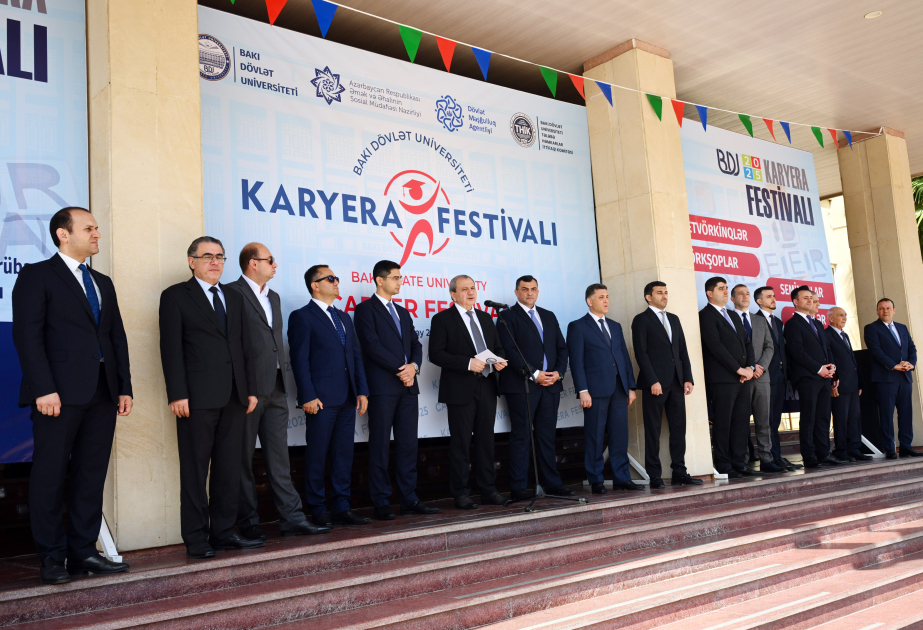 BDU-da Karyera Festivalının açılış mərasimi keçirilib YENİLƏNİB