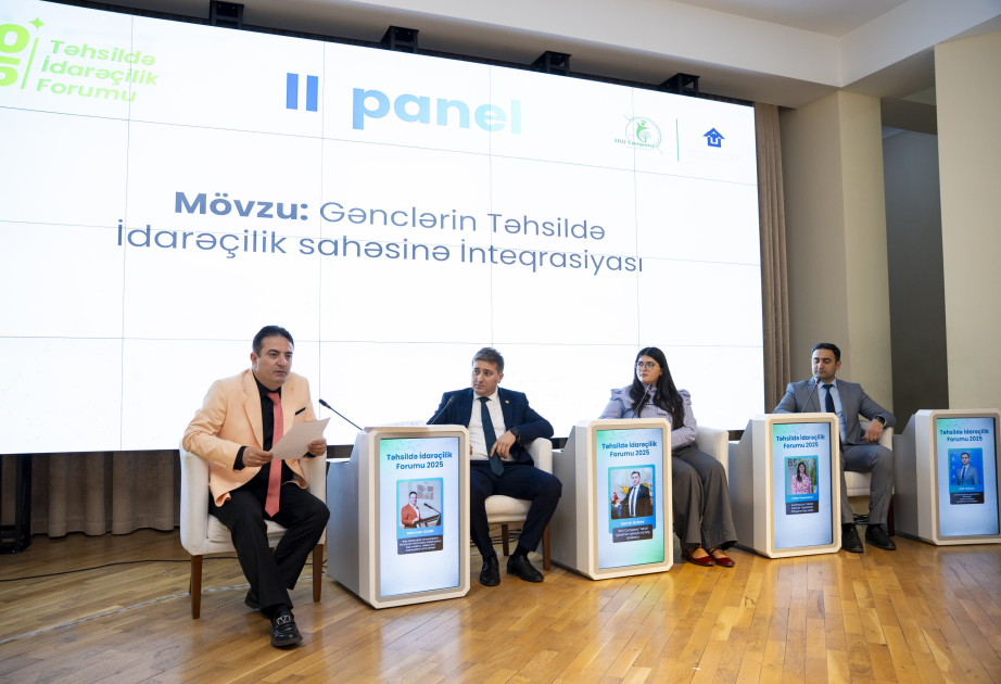 AzMİU-da “Təhsildə İdarəçilik Forumu 2025” keçirilib