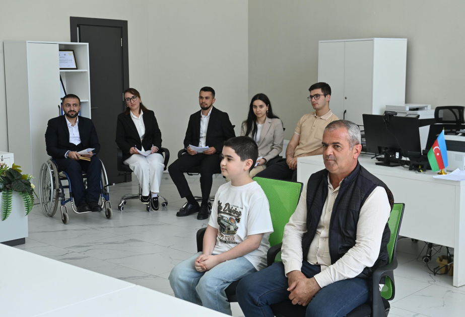 “DOST Evi” filialına yeni benefisiarlar qəbul olunub