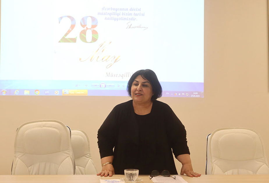 Botanika İnstitutunda 28 May - Müstəqillik Gününə həsr olunmuş tədbir keçirilib