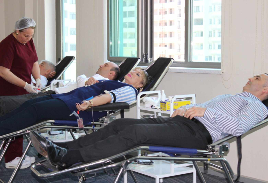 Əmanətlərin Sığortalanması Fondu qanvermə aksiyası keçirib