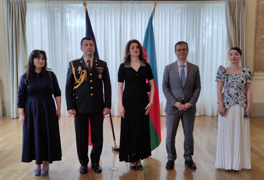 Parisdə 28 May – Müstəqillik Günü münasibətilə təntənəli qəbul keçirilib VİDEO