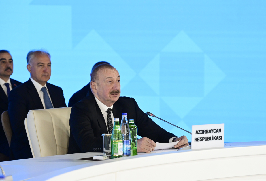 Presidente Ilham Aliyev: "Azerbaiyán, Türkiye y Pakistán siempre han defendido la soberanía, la integridad territorial y la justicia"