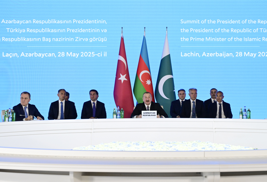 Presidente: "Como resultado de la cooperación entre Azerbaiyán y Türkiye, el mapa energético no sólo de nuestra región sino también de la geografía en general ha cambiado"