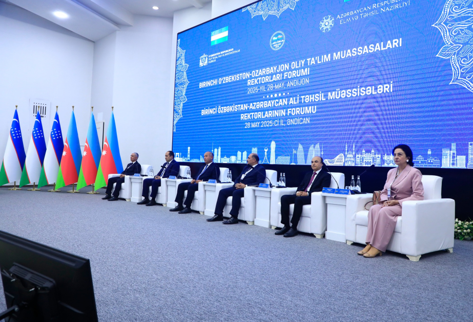 Azərbaycan və Özbəkistan arasında Birinci Rektorlar Forumu baş tutub