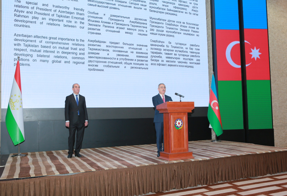 Müstəqillik Günü münasibətilə Tacikistanda rəsmi qəbul təşkil olunub