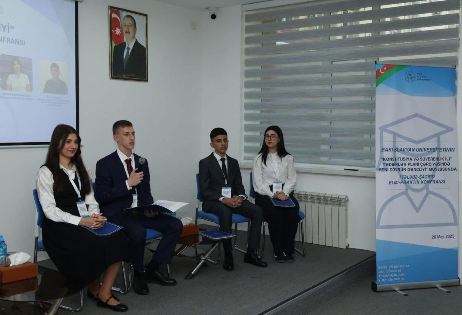 BSU-nun rektorunun təşəbbüsü ilə Naxçıvan məktəblisi elmi seminarda iştirak edib