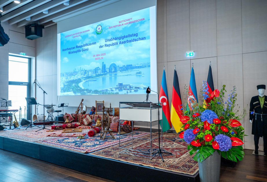 Solemn reception in Germany marks Azerbaijan’s Independence Day