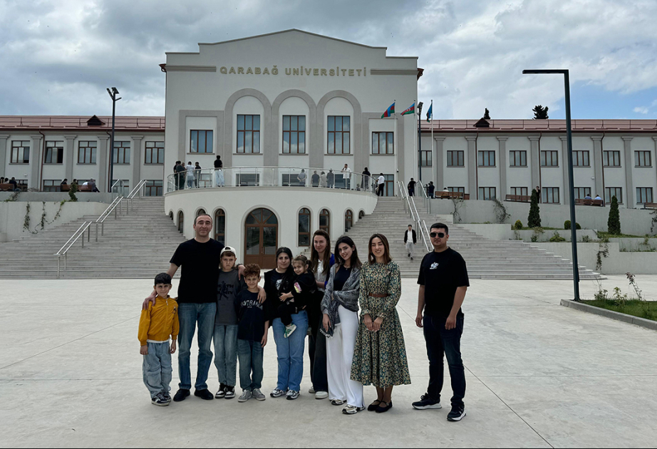 Şəhid ailələrinin üzvləri azad edilmiş ərazilərə səfər ediblər