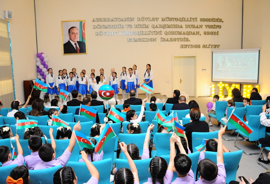 Naftalanda bayram tədbiri - “Hər uşaq bir çiçəkdir”