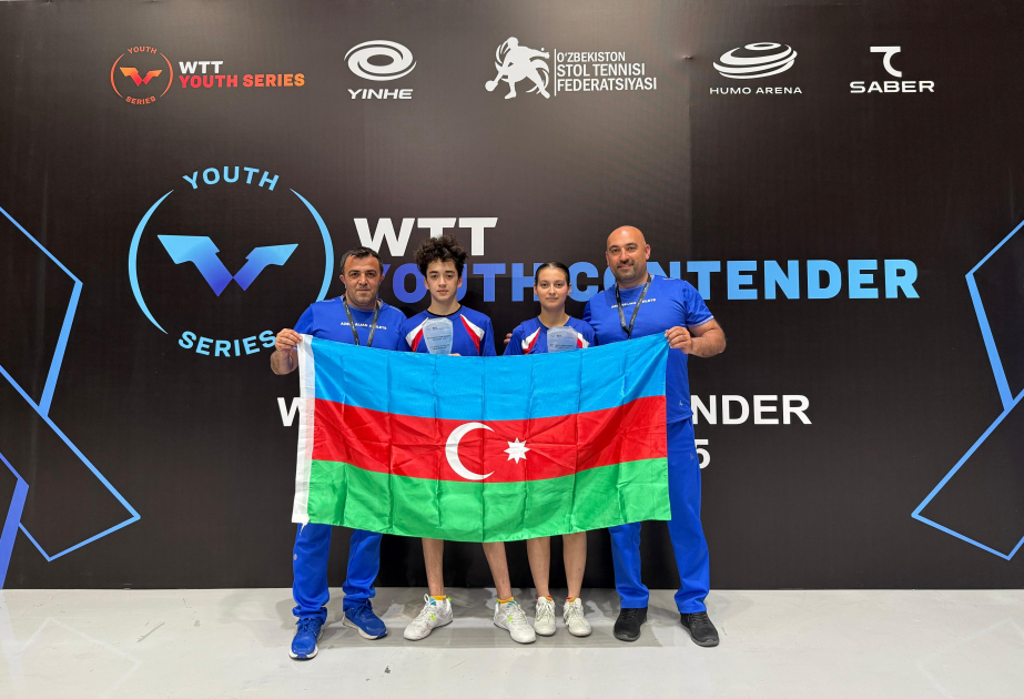 Azərbaycanın stolüstü tennisçiləri Özbəkistanda bürünc medal qazanıblar