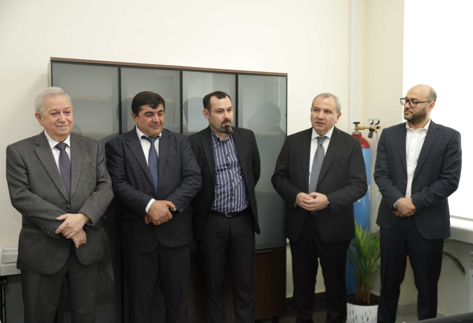 BDU-da Materialşünaslıq elmi-tədqiqat laboratoriyasının açılışı olub