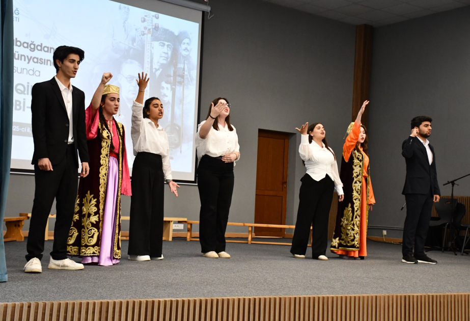 Qarabağ Universitetində “Qarabağdan Türk dünyasına” mövzusunda musiqili ədəbi-bədii gecə keçirilib