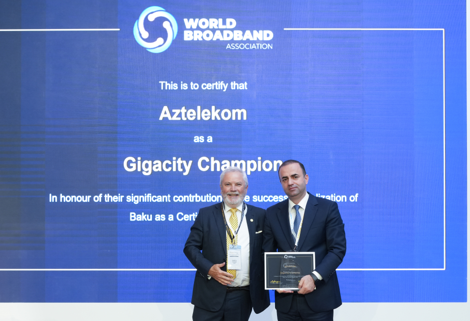 “Aztelekom” daha bir nüfuzlu beynəlxalq mükafata layiq görülüb