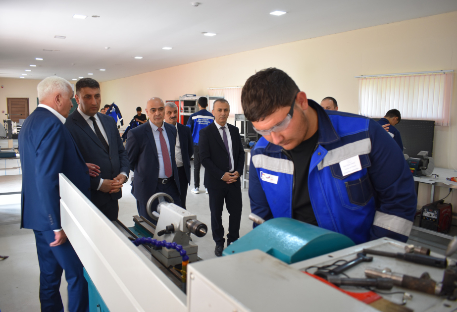 Qax Peşə Liseyində “Açıq qapı” günü təşkil edilib