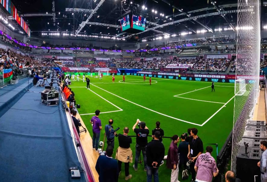 Bakıda minifutbol üzrə dünya və Avropa çempionatlarının azarkeş rekordu qeydə alınıb