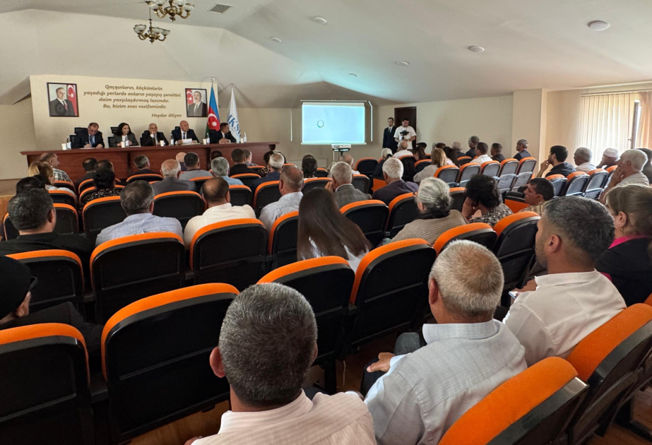 Keçmiş məcburi köçkünlər sosial müdafiə tədbirləri və mina təhlükəsi ilə bağlı maarifləndirilib