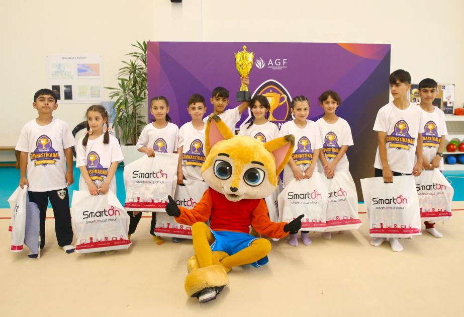 Uşaqlar üçün “İdman gimnastikadan başlayır" estafet yarışları keçirilib