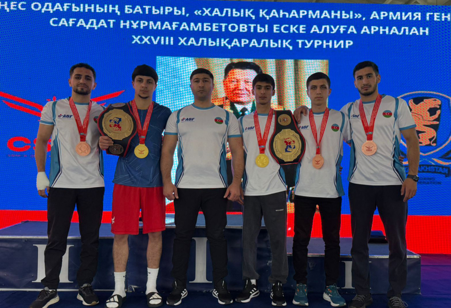 Azərbaycan boksçuları Almatıda 2 qızıl və 3 bürünc medal qazanıblar