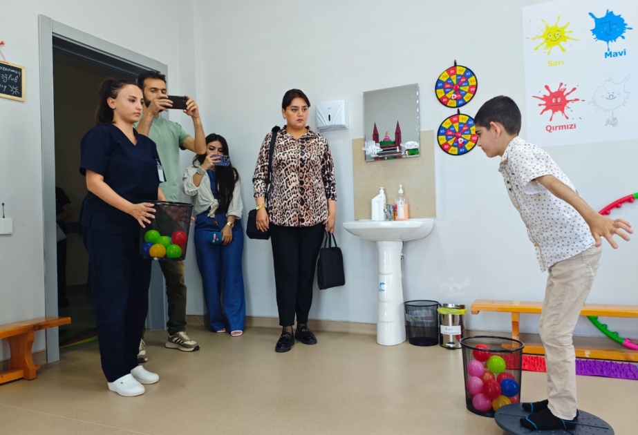 Şəmkir Uşaq Reabilitasiya Mərkəzinə mediatur təşkil edilib