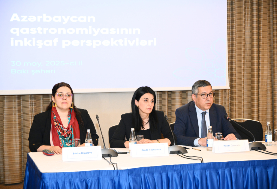 Dövlət Turizm Agentliyi "Azərbaycan qastronomiyasının inkişaf perspektivləri" mövzusunda təqdimat keçirib