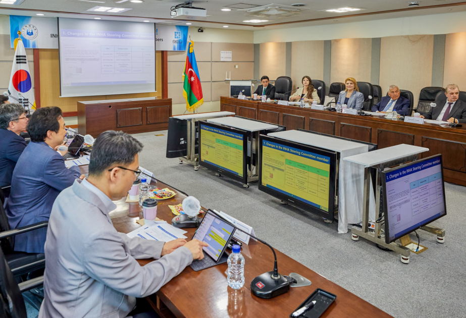Koreyada BMU-INHA İDP üzrə Rəhbər Komitənin iclası keçirilib
