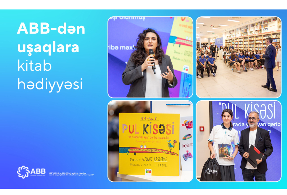 ®  ABB-nin dəstəyi ilə uşaqlar üçün iqtisadiyyat kitabı təqdim edilib