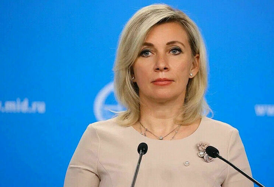 Mariya Zaxarova Ukrayna ilə danışıqlara şərait yaratdığına görə Türkiyə tərəfinə minnətdarlığını bildirib