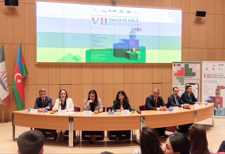 ADA Universitetində VII İngilis Dili Olimpiadasının qalibləri mükafatlandırılıb