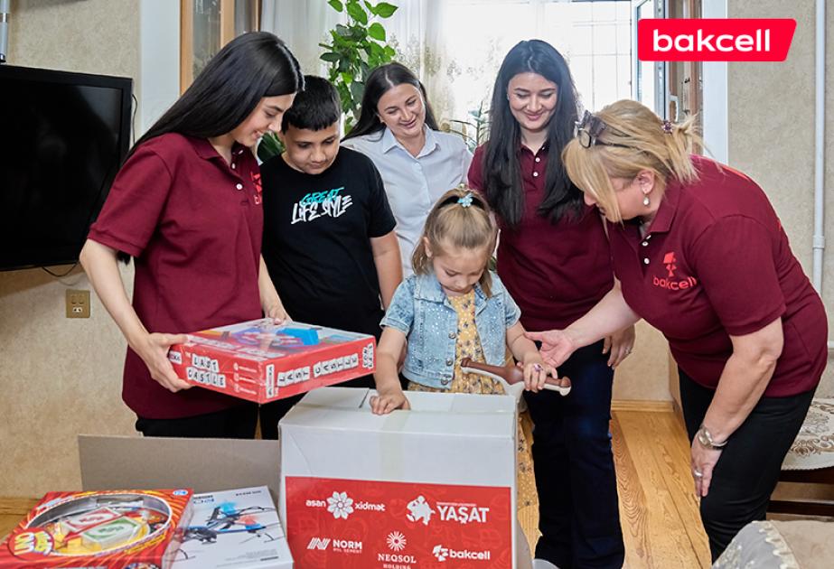 ®  “Bakcell” “YAŞAT” Fondunun “Hədiyyə Karvanı” layihəsinə qoşuldu