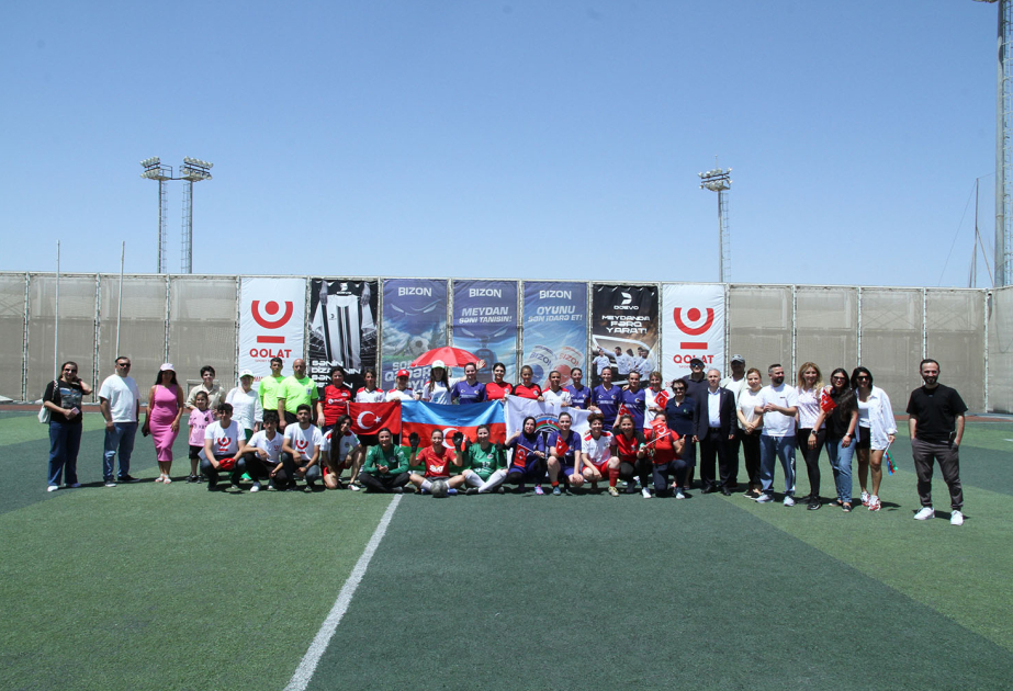 Bakıda Azərbaycan və Türkiyənin qadın vəkilləri arasında futbol matçı keçirilib