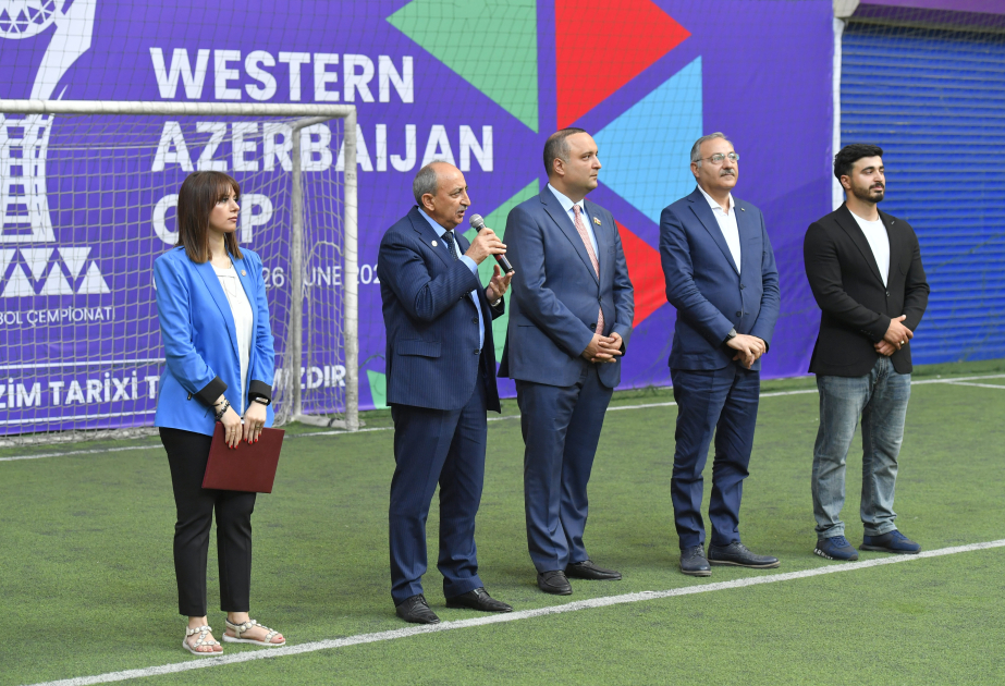 “Qərbi Azərbaycan Kuboku” uğrunda II minifutbol çempionatının açılış mərasimi keçirilib