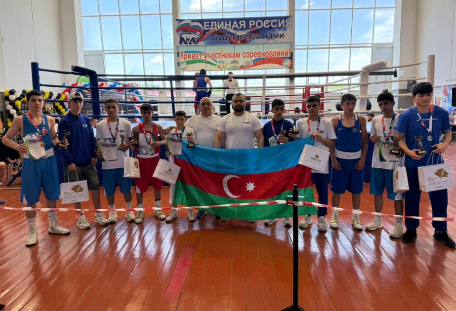 Azərbaycan boksçuları beynəlxalq turnirdə 8 qızıl medal qazanıblar