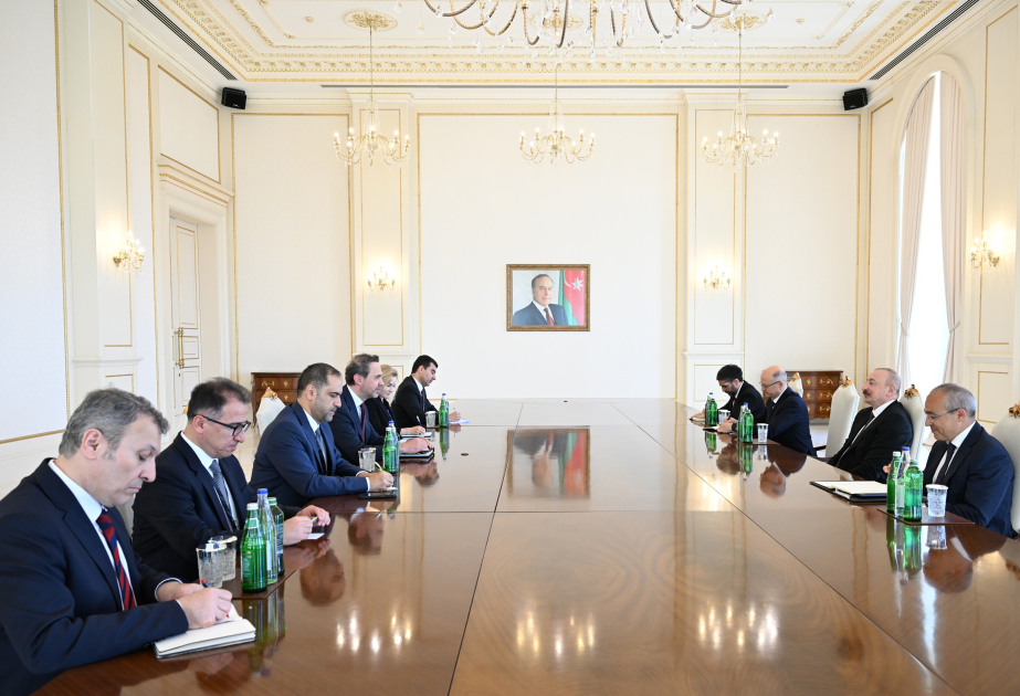 President Ilham Aliyev received Turkish Minister of Energy and Natural Resources VIDEO